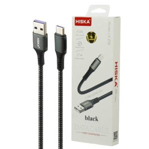 کابل شارژ و دیتا5آمپر هیسکا TYPE Cمدل LX-292