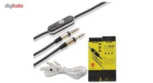 کابل AUX ریمکس مدل P-20 به طول 1.2 متر