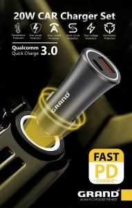 شارژر فندکی گرنداسکای مدل GC-1