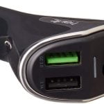 شارژر فندکی هاویت مدل IX-220 به همراه یک هندزفری بی سیم