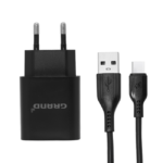 شارژر گرند مدل G2 آداپتور 18W تک پورت به همراه کابل TYPC فست شارژ 3 آمپر