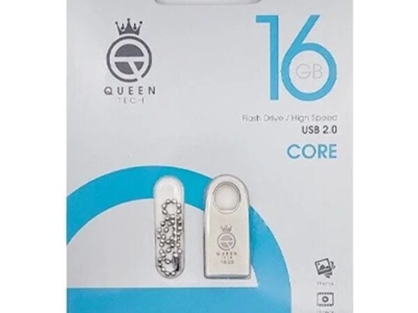 فلش مموری کوئین تک CORE 16GB با طراحی جمع‌وجور و مقاوم