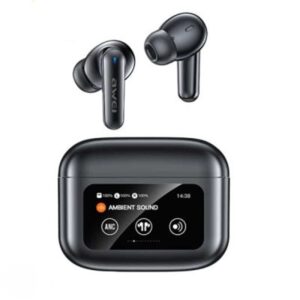 "ایرپاد Awei T56 ANC – هندزفری بلوتوثی لمسی با حذف نویز فعال و نمایشگر دیجیتال"