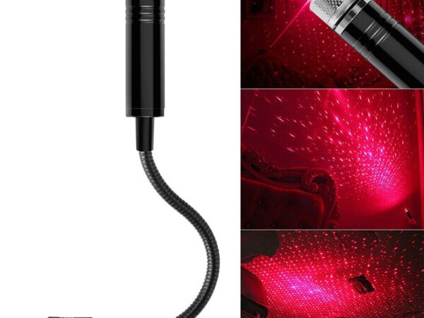 یو اس بی لیزری کهکشانی جهت نور پردازی سقف اتاق و خودرو