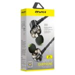 تصویر بسته‌بندی رسمی هندزفری سیمی گیمینگ Awei Z1 با طراحی جذاب و مشخصات محصول