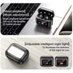 "کنترل لمسی ایرپاد Awei T56 ANC – تغییر موسیقی، مدیریت تماس و فعال‌سازی دستیار صوتی"