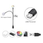 رقص نور USB لامپ  USB ال ای دی مدل اتمسفر لایت مدل کهکشانی - Image 5