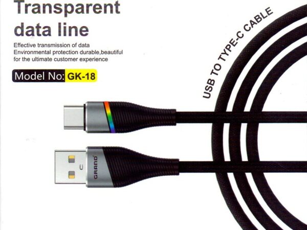 پک کابل شارژ و دیتای gk-18